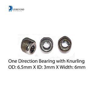 China 101100431 ATM Spare Parts Bearing Width 6mm With Knurling on sale
