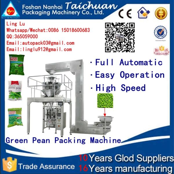 Quality Full Automatic Vertical seal potato chips salt granule packing machine food packaging machine in business wholesale