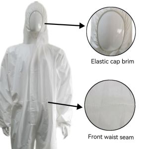 Durable Waterproof Protective Microporous Hooded Coveralls Model NO. VASTPROTECT