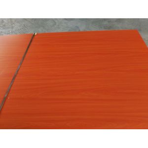 Cheap Package Red Oak Veneer Particle Board / Poplar Core Wood Grain Particle Board for sale