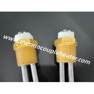 Screw-plug Immersion Tubular Heater Stainless Steel Heating Element Liquid