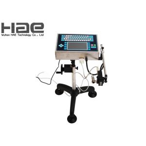 DOD Inkjet Coding Printing Machine With Rotary Table Conveyor
