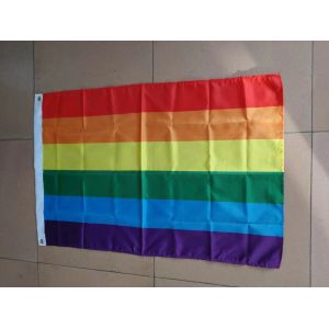 3x5Ft Rainbow LGBT Flags Digital Printing Bandeira LGBT Progress Flag