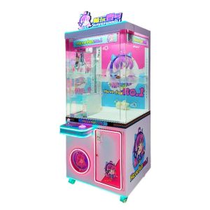 Colorful 1 Players Plush Toy Claw Machine Claw Toy Vending Machine
