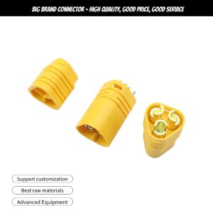 MT60 MT30 Male Female Bullet Connector 3.5mm 3 Pin Pole Power Plug Socket MT60