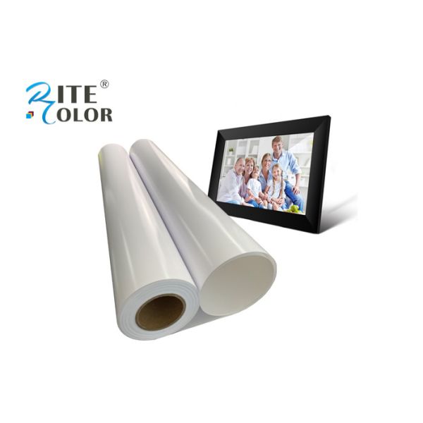 Quality 260gsm Waterproof Premium RC Photo Paper Glossy Luster In 24 Inch Roll wholesale