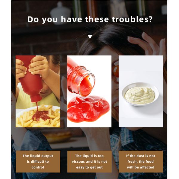 UKPACK'S 54-410 Plastic Sauce Pump 10ml 15ml 20ml 30ml Food Grade Dispenser Pump