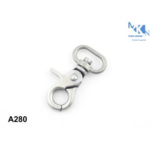 OEM Or ODM Bulk Bag Snap Hook , Metal Swivel Snap Hooks For Straps