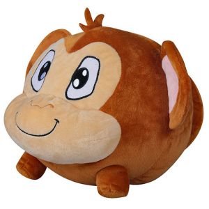 Big Face Puppy Monkey Baby Stuffed Animal Non - Toxic 8 Inch Height