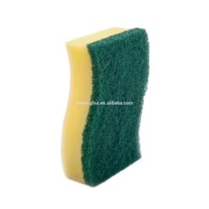 Double-Sided Scouring Sponge Tough On Grease Gentle On Surfaces (6-Pack)