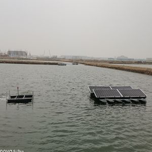 DC Floating Solar Pond Oxygenator Long Lasting For Fish And Shrimp Breeding