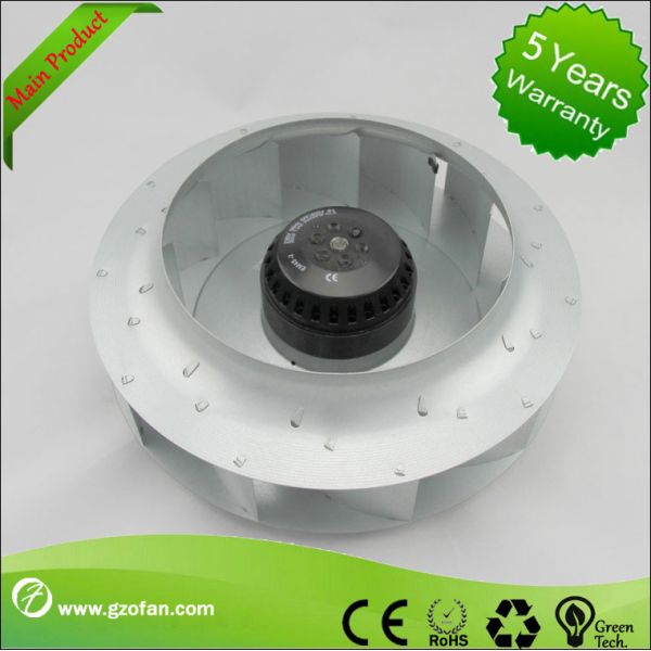 Quality Low Noise Quiet AC Backward Centrifugal Fan For Ventilating Units Ball Bearing Nsk wholesale