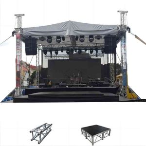 Alloy Booth Lighting Square Truss Aluminum Truss Display 0.5m 4 Meter