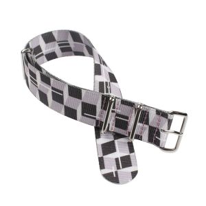 Nato Style Nylon Strap Watch Bands , 20mm Lady Watch Strap Print Pattern