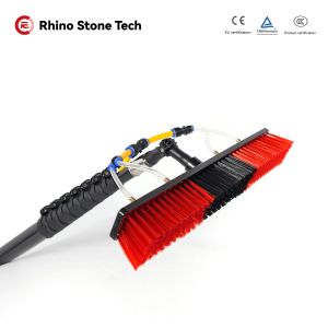 Solar Cleaning Water Fed Telescopic Window Cleaner Reinforced Window Washing