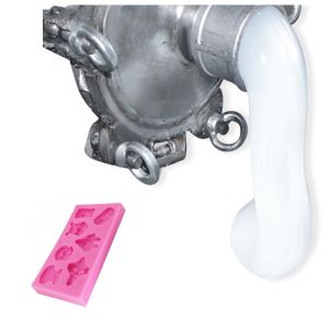 A+B LSR Liquid Silicone Rubber / White Color Condensed Cure Liquid Silicone For