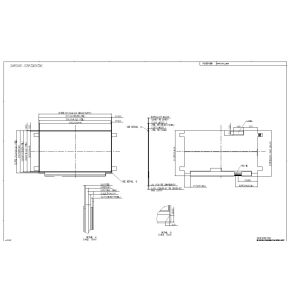 13.3 Inch FHD 1920x1080 AMOLED Display with High Contrast and EDP Interface