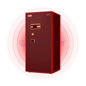 H47in. Fingerprint Lock Intelligent House Safe Box Dual Alarm YB/RS-120 Black