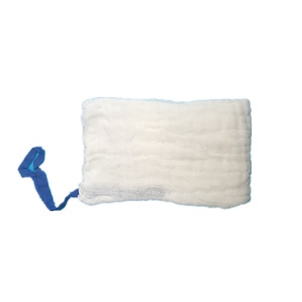 Quality Pre Washed Cotton Laparotomy Gauze With Blue Loop wholesale