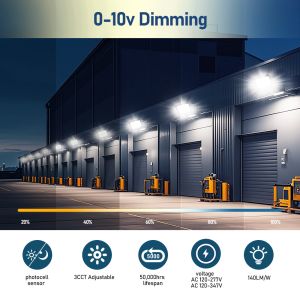 Outdoor Led Flood Light 150W 120W 100W 3CCT And 3Power Adjustable IP65