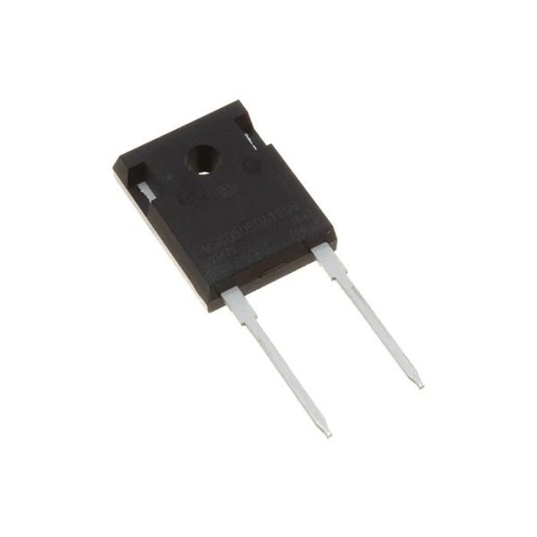 SiC Schottky MSC050SDA120BCT Rectifiers Single Diodes TO-247-3 Integrated