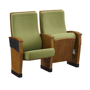 Cheap Multi Layer Board Folding Auditorium Chairs Music Hall Seats 1010cm Length for sale
