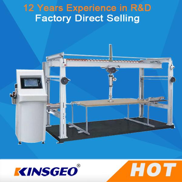 Quality PLC Touched Screen Control Durability Furniture Testing Machine For Office Furniture  With One Year Warranty wholesale
