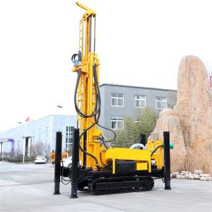 Crawler Type Deep Water Well Drilling Rig with 350m Drill Hole Depth
