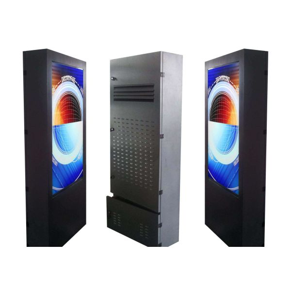 Sunlight Readable Outdoor LCD Display All In One Pc Monitor 55 Inch 1500 Nits Brightness