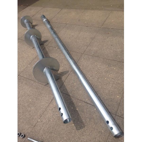 High Tensile Strength Screw Pile Foundation / Underpinning Helical Screw Piles