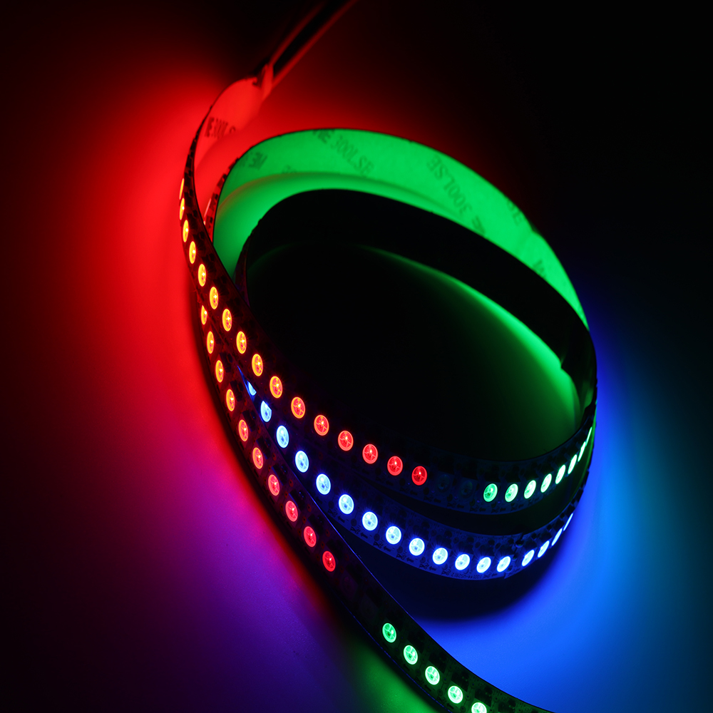 Individual Addressable RGB WWA P6.9mm DC12V WS2815 Led Strip RGBW