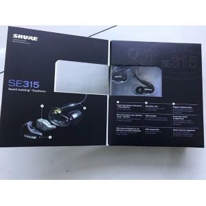 Shure SE315-K Sound Isolating In-Ear Stereo Earphones BLACK *BRAND NEW* made in