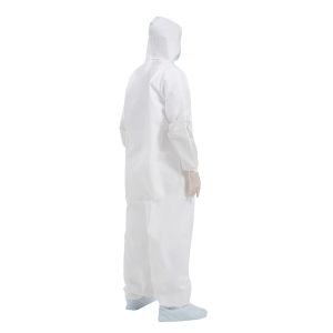 ISO13485 Disposable Protective Coverall With Shoe Cover