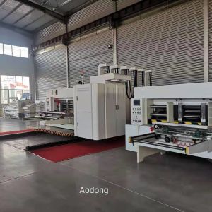 Paperboard Corrugated Board Printing Machine , Die Cut Printing Machine