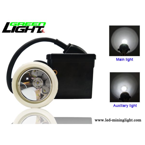 ABS Material Rechargeable LED Headlamp 10000lux Brightness 16 Hours Lighting