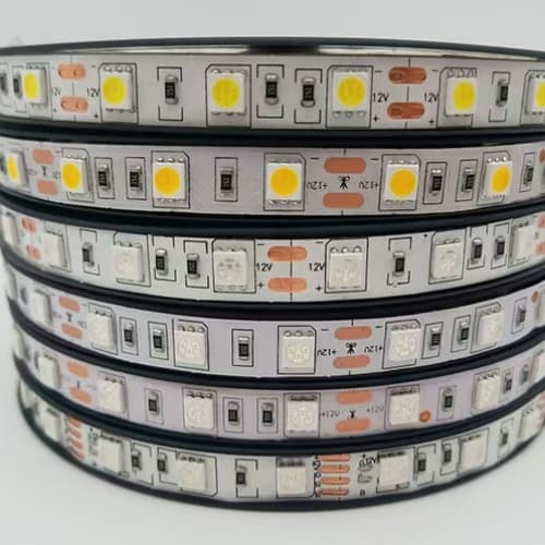 Quality IP67 Waterproof LED Strip 5050 DC12V 60LEDs/m Flexible LED Light RGB RGBW 5050 LED Strip Light wholesale