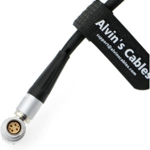 Alvin'S Cables 6 Pin Male To Right Angle 6 Pin Female Power Cable For DJI Ronin
