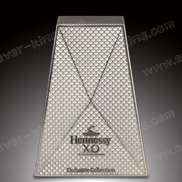 Plastic Label Leather Corrugated Wine Boxes For Spirits