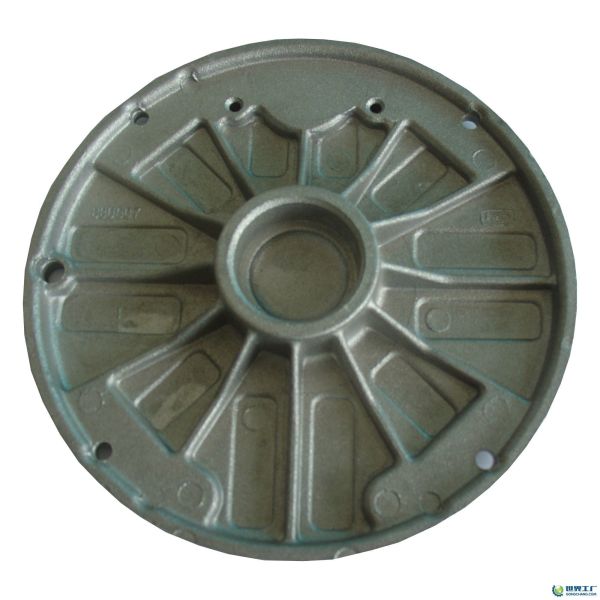 Custom Aluminum Die Casting of Round Plate with Horizontal Pressure Chamber
