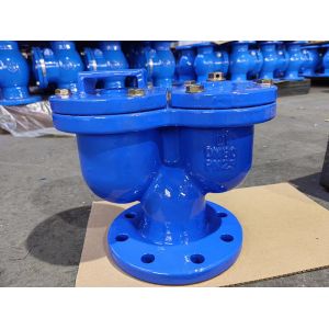 Cheap Cast Iron / Ductile Iron Double Orifice Air Valve For Industrial Applications for sale