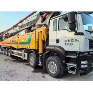 Used 2023 XCMG 72m XZS5552THBZ Pump Truck With Sitrak Chasis For High-rise