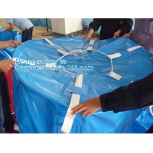 PP Woven Bag Big Bag with Open Top and Flat Bottom for Sand/Rock/Gravel,PP woven