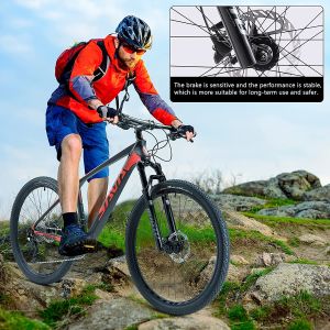 Black Red Sava Mountain Bike 29 27.5 With SHIMANO DEORE M6000 30 Speeds