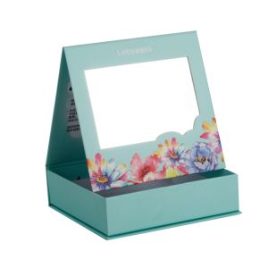 Colorful Small Rigid Magnetic Gift Box , Decorative Gift Boxes With Mirror