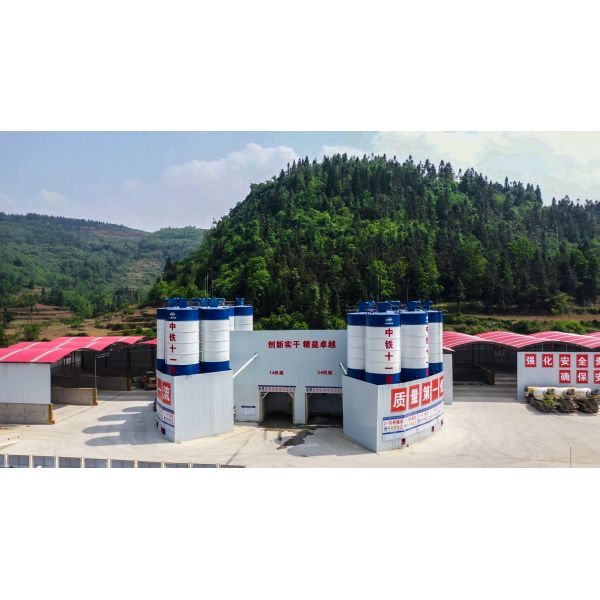 Quality Efficient Hzs60 Concrete Batching Plant Machinery with Advanced Technology wholesale