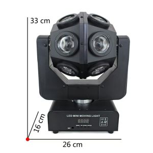 Prefessional Stage DMX512 RGBW 4in1 Moving Head Light For DJ