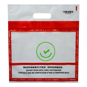Cheap Plastic Tamper Evident Security Bags /Medical Biohazard Specimen Bag for sale