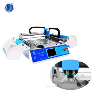 Full Automatic Smd Smt Pick And Place Machine Small 2 Head Pcb Assembly Machine