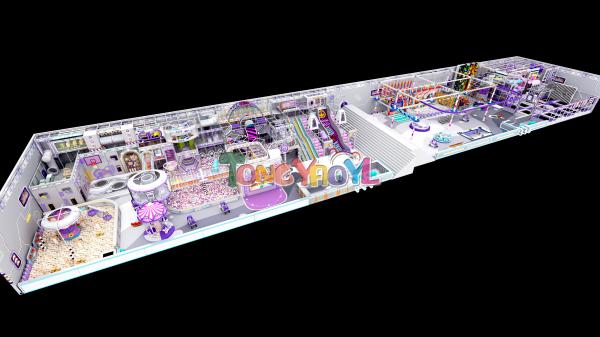 Quality Developmental Indoor Playground Set - Stimulating & Safe Equipment For Kids wholesale