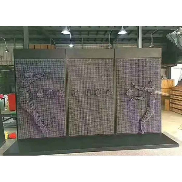 Impression Pin Wall Life Size Plastic 3D Art Board For Mall Playing
